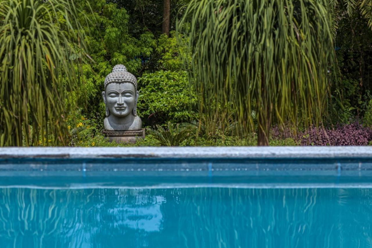 Saffronstays Aura, Alibaug - Luxury Pool Villa With A Game Room And Spacious Lawn Alībāg Ngoại thất bức ảnh